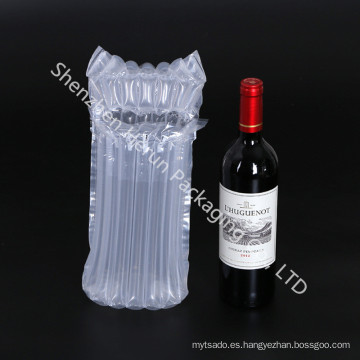 Bolsa de aire protectora de PE reciclables botella de vino